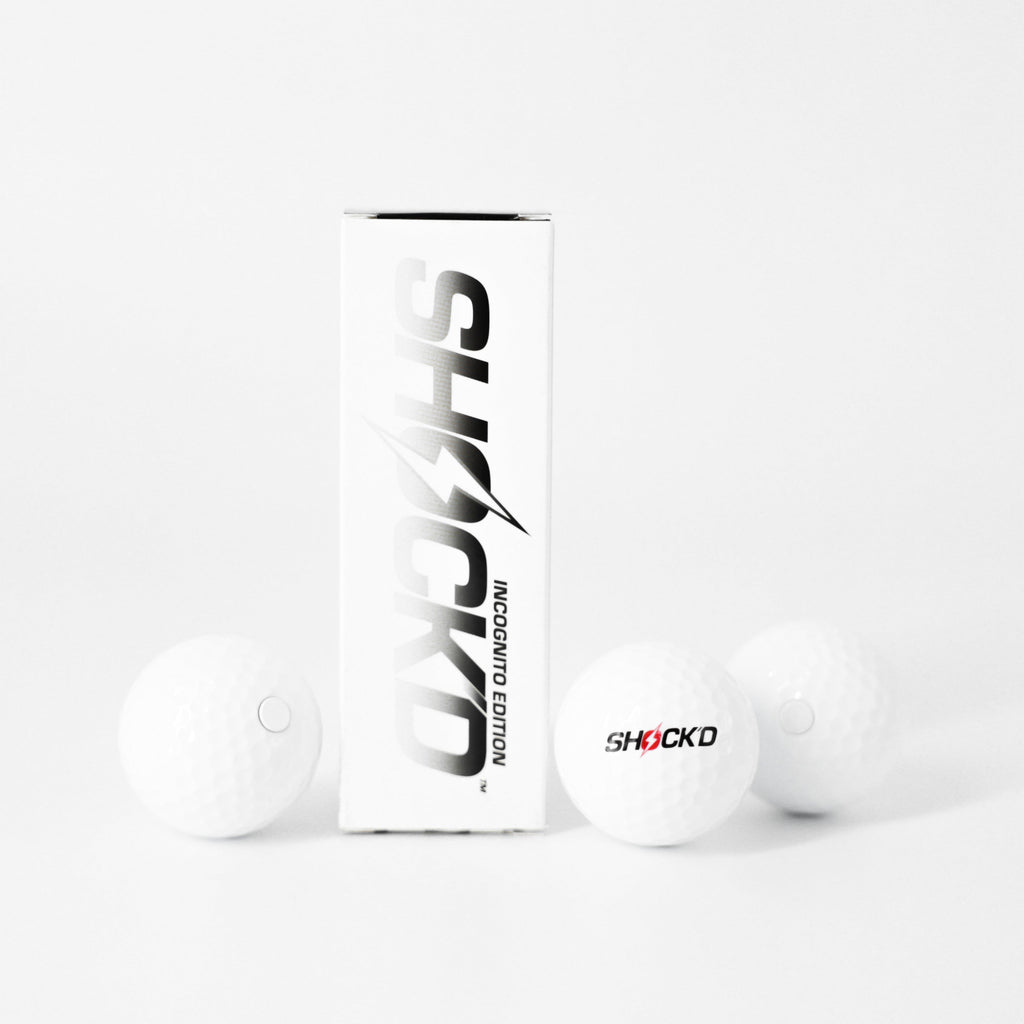 SHOCK'D Golf Balls | 3-Pack Prank Golf Balls