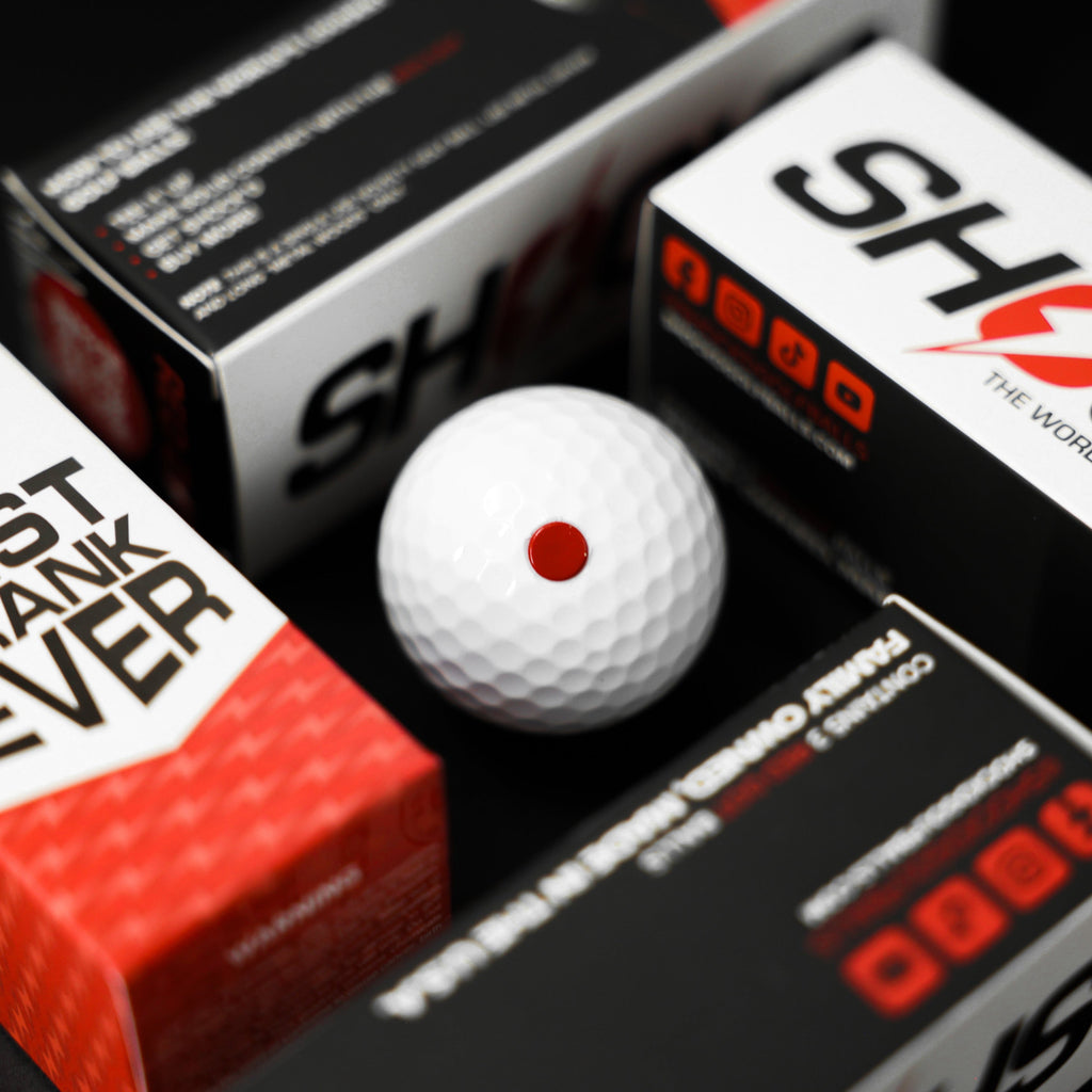 SHOCK'D Golf Balls | 3-Pack Prank Golf Balls
