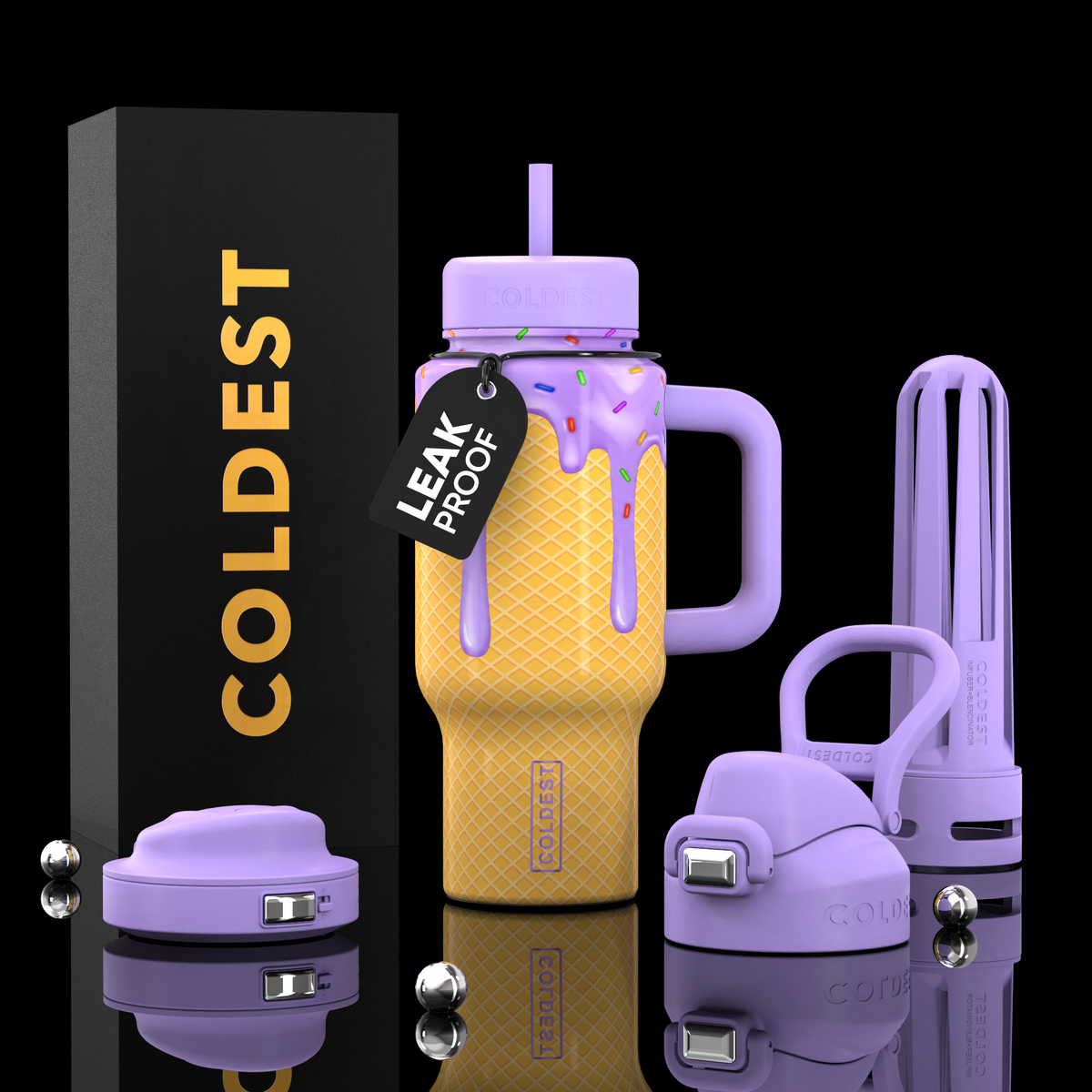 COLDEST 24oz Limitless Ultra v8 Water Bottle