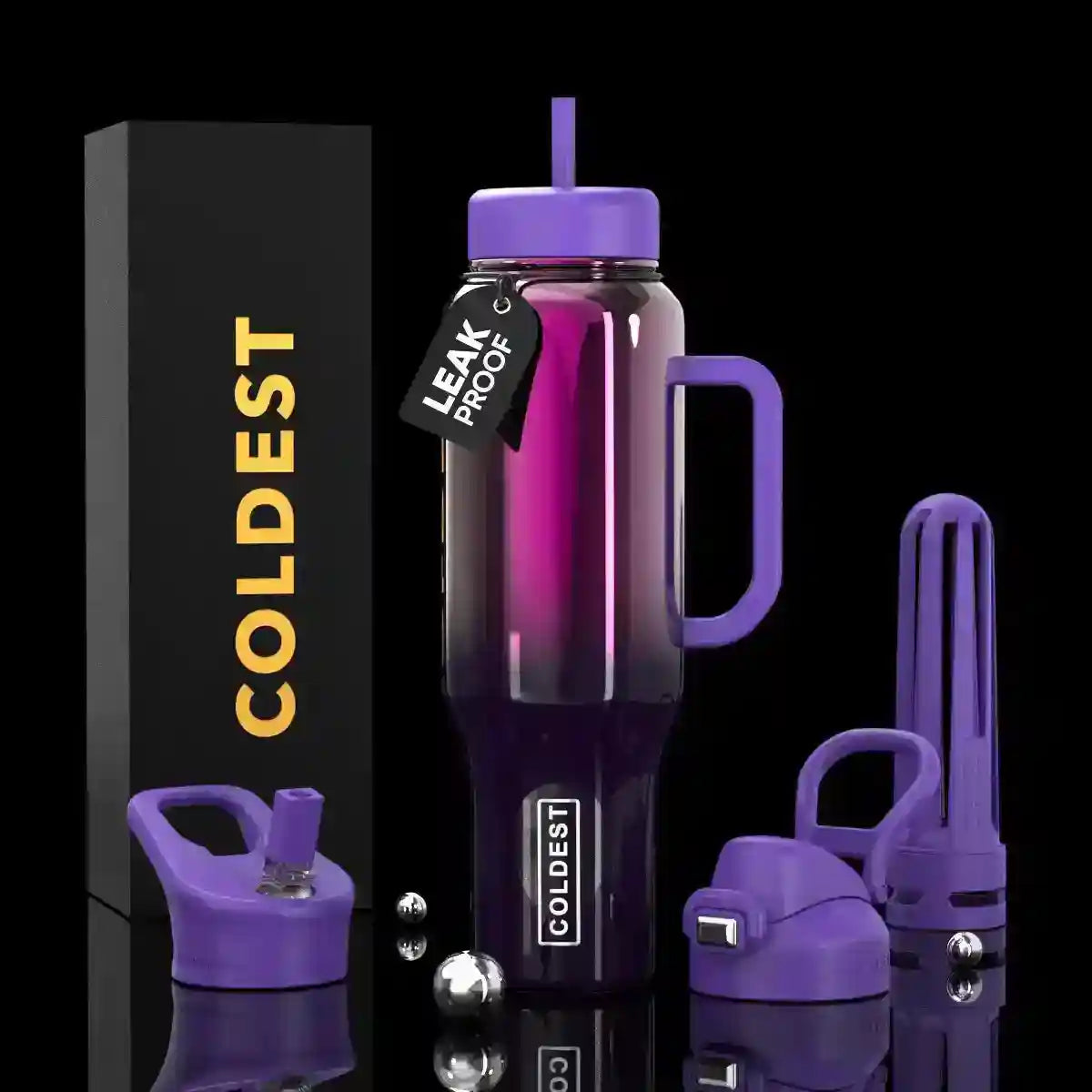 COLDEST 46oz Limitless Ultra v8 Water Bottle