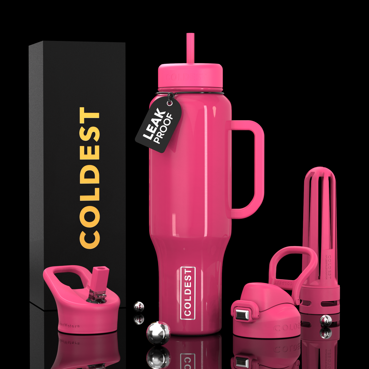 COLDEST 46oz Limitless Ultra v8 Water Bottle