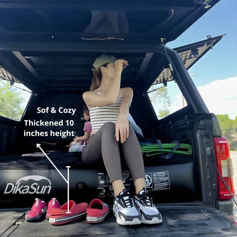 Dikasun Pickup Truck Bed Air Mattress | 5.5–6.5 ft Beds