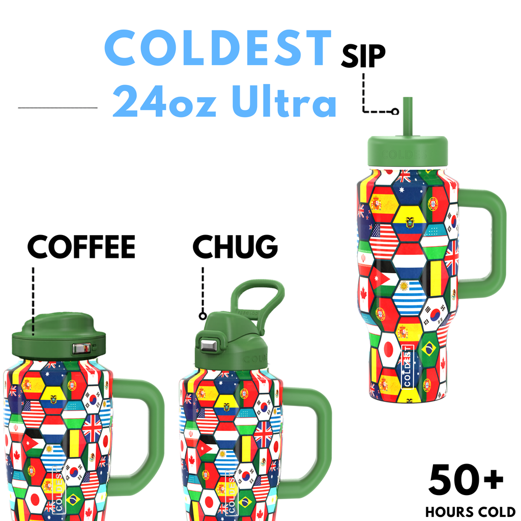 COLDEST 24oz Limitless Ultra v8 Water Bottle