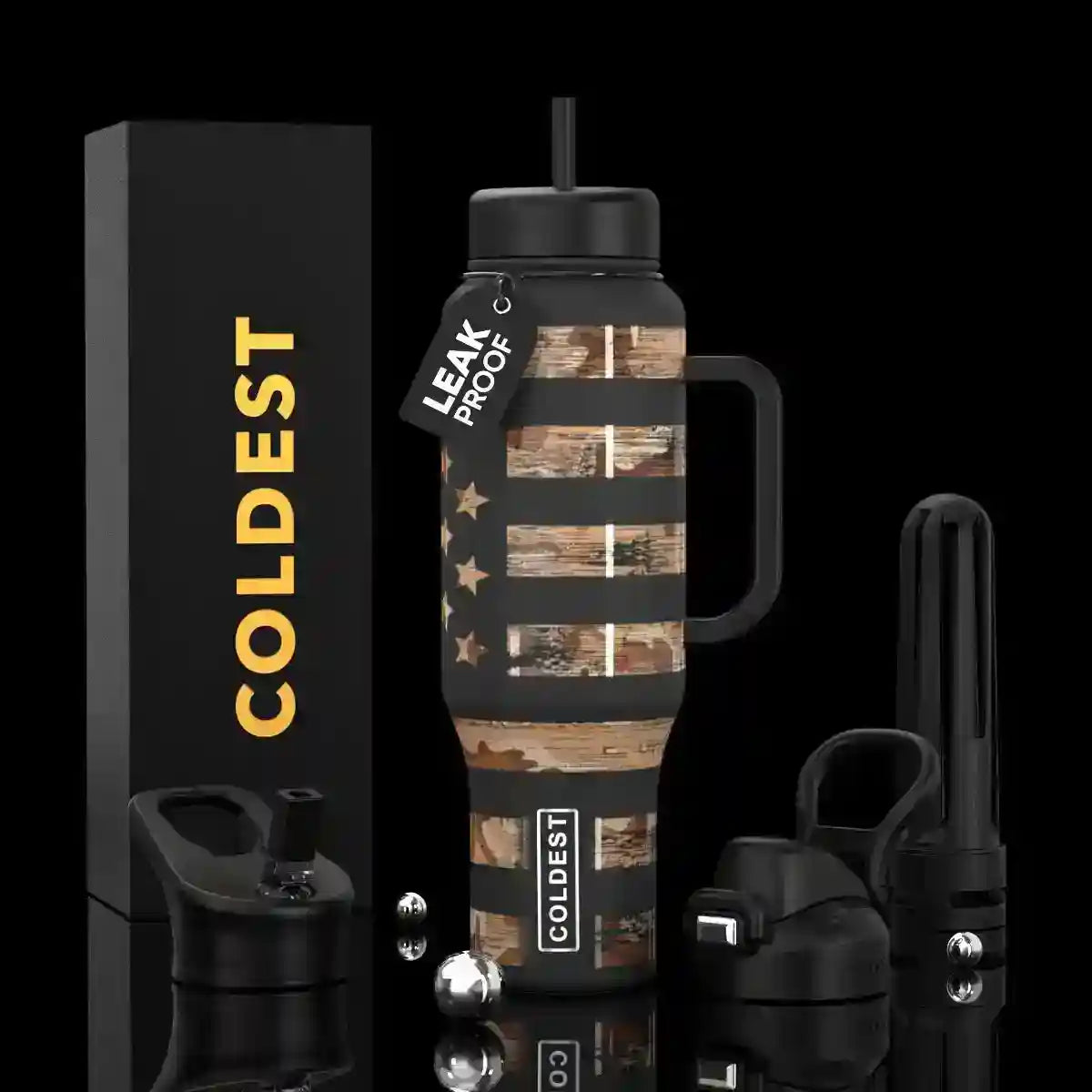 COLDEST 46oz Limitless Ultra v8 Water Bottle
