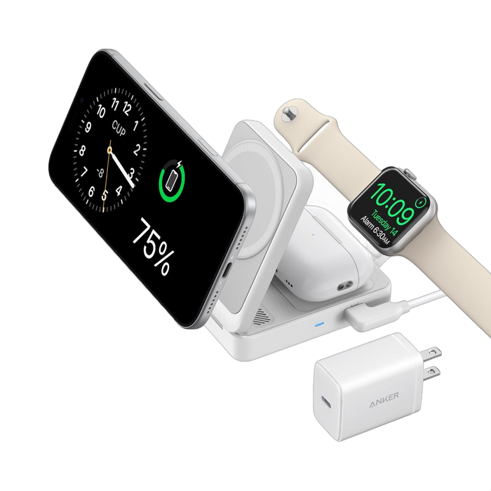 Anker MagGo 3-in-1 Wireless Charging Station